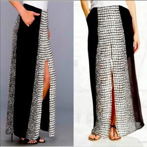 BCBG Jane Croc Skirt